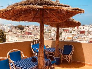 Uma varanda ou terraço em TanjaLucia Hostel