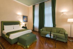 Postel nebo postele na pokoji v ubytování Residence Jecna