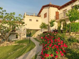 Zahrada ubytování Abruzzo Borgo
