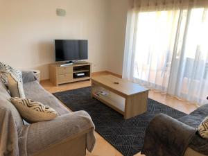 TV a/nebo společenská místnost v ubytování Praia Da Luz Apartment