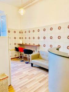 COMFORT INN ROMA TERMINI的休息区