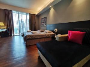 Katil atau katil-katil dalam bilik di Mykey The Shore T1-23A-07 No Wifi