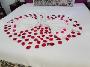 Łóżko lub łóżka w pokoju w obiekcie Hotel Andalou
