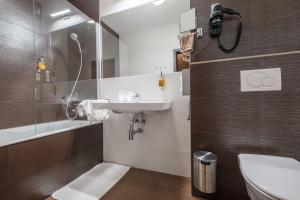 Koupelna v ubytování PREMIUM Business Hotel Bratislava
