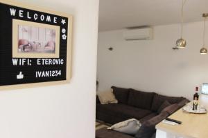 Posezení v ubytování Apartment Pino