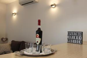 Nápoje v ubytování Apartment Pino
