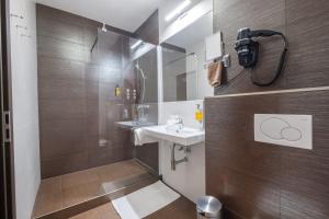 Koupelna v ubytování PREMIUM Business Hotel Bratislava