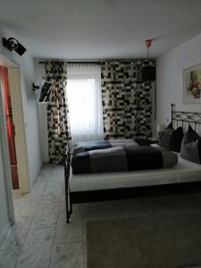 Letto o letti in una camera di Hinterländer Schweiz