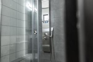 Koupelna v ubytování Akrogiali Apartments