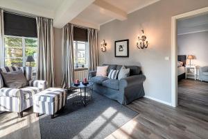 Posezení v ubytování Friesen-Lodge Apartments