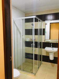 Koupelna v ubytování Coron Soleil Express Hotel