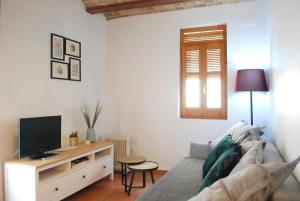 TV a/nebo společenská místnost v ubytování Vlc Apartaments