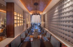 Χώρος καθιστικού στο The Chedi Muscat