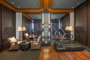 Fitness centrum a/nebo fitness zařízení v ubytování The Chedi Muscat