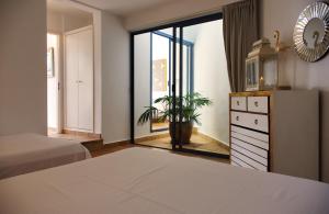 Posteľ alebo postele v izbe v ubytovaní Premium VILLA Isabel 1