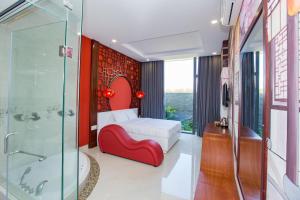 Koupelna v ubytování Romely Hotel Nha Trang