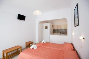 Postel nebo postele na pokoji v ubytování Florance Apartments & Rooms