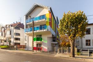 Budova, v ktorej sa apartmán nachádza