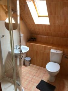 Łazienka w obiekcie Apartmán Dlouhá