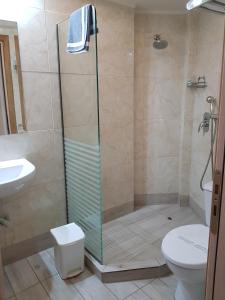 Koupelna v ubytování Hotel Miramare