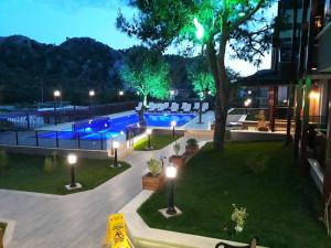The swimming pool at or close to THE SARIGERME INN