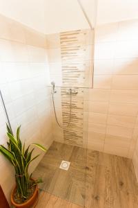 Koupelna v ubytování Friendly house in Bořetice