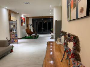 Posezení v ubytování 米樂文旅民宿