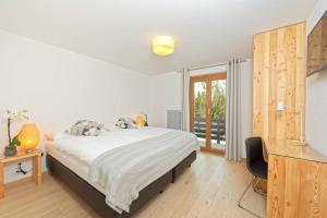 Postel nebo postele na pokoji v ubytování Hotel Edelweiss