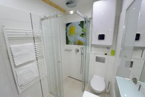 Koupelna v ubytování Desiderata Studio Apartment + 33 fotografií