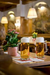 Nápoje v ubytovaní Hotel IMLAUER & Bräu
