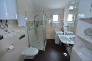 Koupelna v ubytování Apartmani FAMILY