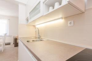 Kuchyňa alebo kuchynka v ubytovaní Apartmani Mustaća dvori