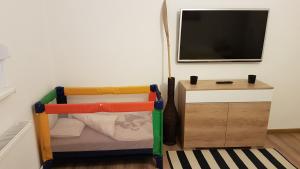 Postel nebo postele na pokoji v ubytování InOsijek- FEELS LIKE HOME