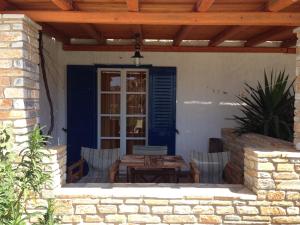 Patio alebo iná vonkajšia časť ubytovania Deep Blue Rooms & Apartments