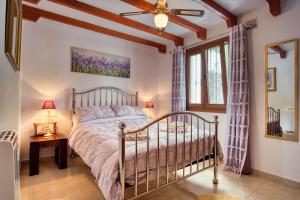 Giường trong phòng chung tại Casa las Torres B&B