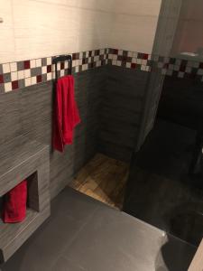 Kúpeľňa v ubytovaní Apartament GREY