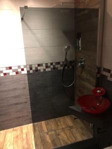 Kúpeľňa v ubytovaní Apartament GREY