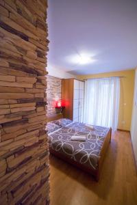 Postelja oz. postelje v sobi nastanitve Apartment in Lopar with Balcony, Air condition, WIFI (4738-3)