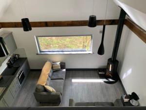 Posezení v ubytování Alder Cabin