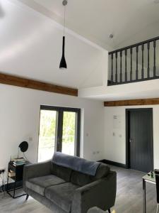 Posezení v ubytování Alder Cabin