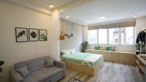 Χώρος καθιστικού στο Botanic House Saigon