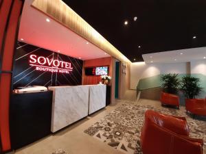 Sovotel @ Conezion Putrajaya的休息区