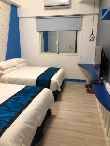 Letto o letti in una camera di Cicada said Greece Homestay