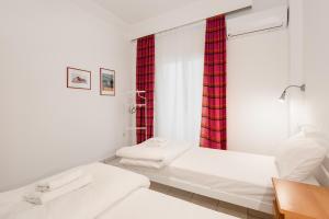 Posteľ alebo postele v izbe v ubytovaní Central Park View Apartment
