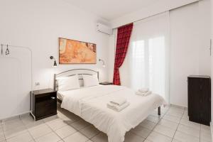 Posteľ alebo postele v izbe v ubytovaní Central Park View Apartment
