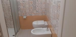 Koupelna v ubytování Hotel Galassi