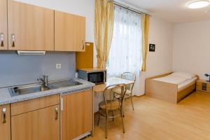 Kuchnia lub aneks kuchenny w obiekcie Appartement Graz - Ihr erstklassiges Zuhause fernab von Zuhause