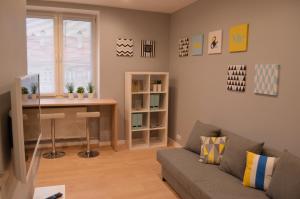 Posedenie v ubytovaní Apartament SZTOKHOLM
