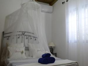 Posteľ alebo postele v izbe v ubytovaní Alojamientos Rurales La Codosera