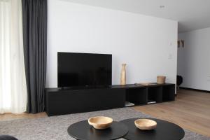 TV a/nebo společenská místnost v ubytování Chalet Felderhof